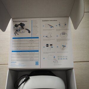 BOBOVR Battery Strap για Meta Quest 3 σε Λευκό χρώμα
