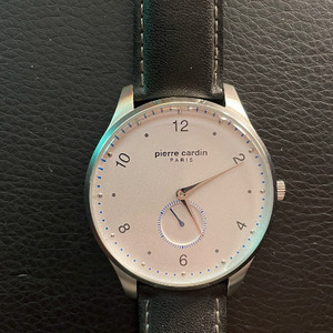 Pierre Cardin La Gloire Nouvelle Ανδρικό Ρολόι 42mm Χρονογράφος Μπαταρίας με Μαύρο Δερμάτινο Λουράκι PC902671F203