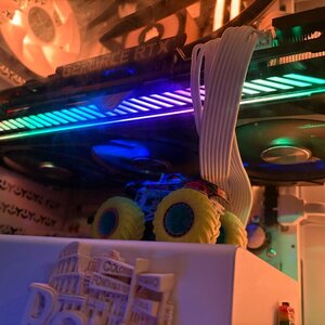 Asus GeForce RTX 3070 8GB GDDR6 ROG Strix V2 OC Κάρτα Γραφικών PCI-E x16 4.0 με 2 HDMI και 3 DisplayPort (90YV0FR7-M0NA00)