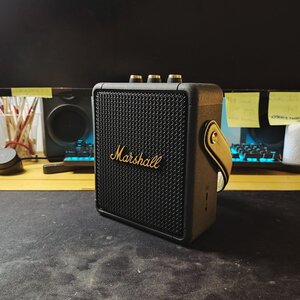 Marshall Stockwell II Ηχείο Bluetooth 20W με Διάρκεια Μπαταρίας έως 20 ώρες Μαύρο