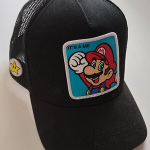 Capslab Super Mario Bros CL/SMB/1/CLA2 Ανδρικό Jockey με Δίχτυ Μαύρο