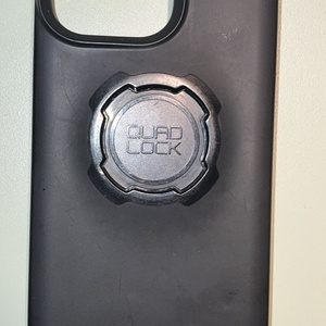 Quad Lock Back Cover Πλαστικό / Σιλικόνης Μαύρο (iPhone 13 Pro Max)
