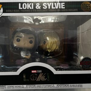 Funko Moment Marvel: Marvel - Loki & Sylvie 1065 Bobble-Head Special Edition