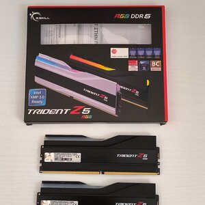 G.Skill Trident Z5 RGB DDR5 32GB RAM με 2x16GB Modules και Ταχύτητα 6600 για Desktop F5-6600J3440G16GX2-TZ5RK