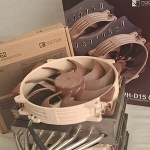 Noctua NH-D15 G2 Ψύκτρα Επεξεργαστή Διπλού Ανεμιστήρα για Socket AM4/AM5/1200/115x/1700
