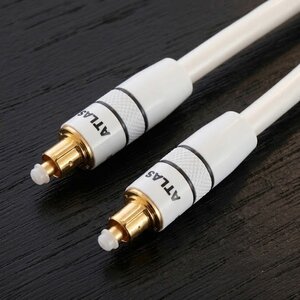 Atlas Cables Element Optical Audio Cable TOS male - TOS male Μαύρο 1m