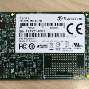 Transcend MSA370S SSD 32GB τύπου mSATA με σύνδεση SATA III TS32GMSA370S