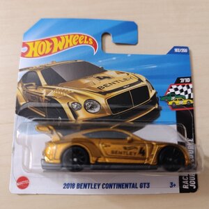 Hot Wheels Αυτοκινητάκι 2018 Bentley Continental GT3
