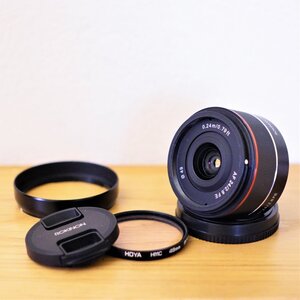 Samyang Full Frame Φωτογραφικός Φακός AF 24mm f/2.8 FE Wide Angle για Sony E Mount Μαύρος