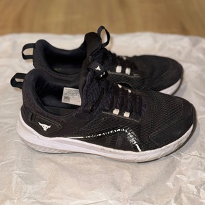 Under Armour Project Rock BSR 3 3026462-001 Ανδρικά Αθλητικά Παπούτσια Training Μαύρα