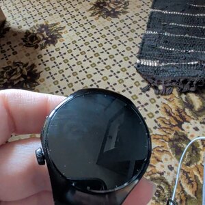 Huawei Watch 5 Stainless Steel 46mm Waterproof with eSIM and Heart Rate Monitor (Black + Huawei FreeBuds 6i White)