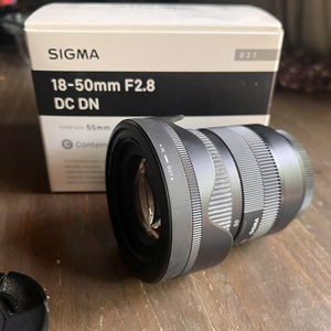 Sigma Crop Φωτογραφικός Φακός 18-50mm F2.8 DC DN Σταθερός για Fujifilm X Mount Μαύρος