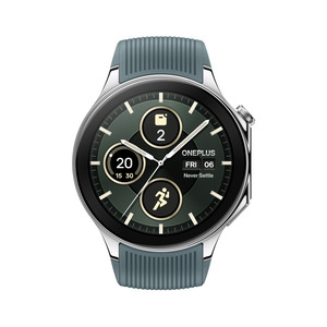 OnePlus Watch 2 Stainless Steel 47mm Αδιάβροχο με Παλμογράφο (Radiant Steel)