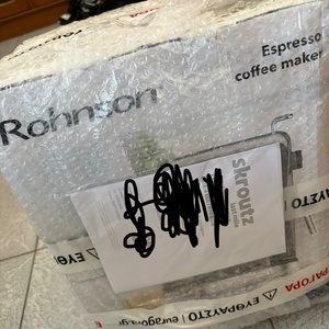 Rohnson Hot & Cold Μηχανή Espresso 1350W Πίεσης 20bar Μαύρη