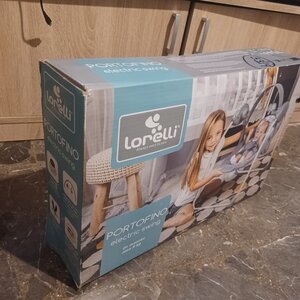 Lorelli Ηλεκτρικό Relax Μωρού Κούνια Portofino με Μουσική Beige Dots 10090062405