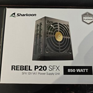 Sharkoon Rebel P20 850W Platinum Τροφοδοτικό Υπολογιστή Full Modular