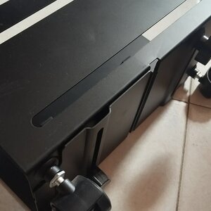 Powertech Βάση Δαπέδου Πύργου Υπολογιστή με Ροδάκια PT-1329