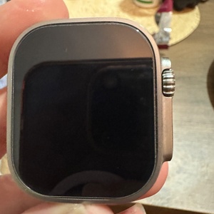 Apple Watch Ultra 2 2024 Titanium 49mm Αδιάβροχο με eSIM και Παλμογράφο (Natural με Blue Trail Loop - S/M)