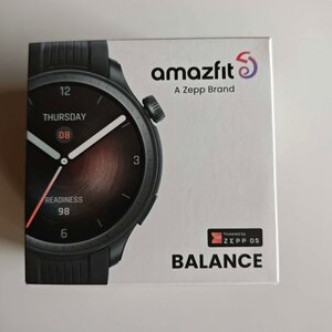 Amazfit Balance Aluminium 46mm Αδιάβροχο Smartwatch με Παλμογράφο (Sunset Grey)
