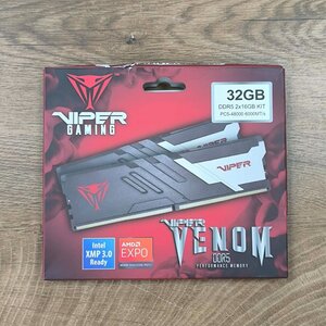Patriot Viper Venom DDR5 32GB RAM με 2x16GB Modules και Ταχύτητα 6000 για Desktop PVV532G600C30K
