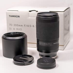 Tamron Full Frame Φωτογραφικός Φακός 70-300mm f/4.5-6.3 Di III RXD Telephoto / Tele Zoom για Sony E Mount Μαύρος