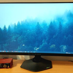 Dell Alienware AW2724DM IPS HDR Gaming Monitor 27" QHD 2560x1440 180Hz με Χρόνο Απόκρισης 1ms GTG