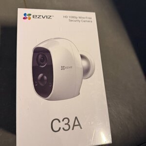 Ezviz Battery Camera C3A CS-C3A-A0-1C2WPMFBR IP Κάμερα Παρακολούθησης Wi-Fi Full HD 1080p Αδιάβροχη Μπαταρίας με Αμφίδρομη Επικοινωνία και Φακό 4mm
