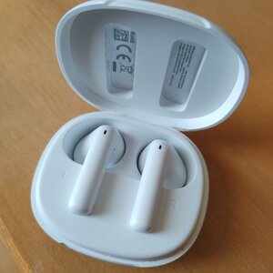 QCY T13 In-ear Bluetooth Handsfree Ακουστικά με Αντοχή στον Ιδρώτα και Θήκη Φόρτισης Λευκά
