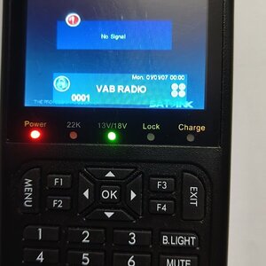 Satlink Ψηφιακό Πεδιόμετρo DVB-S με Οθόνη WS-6908