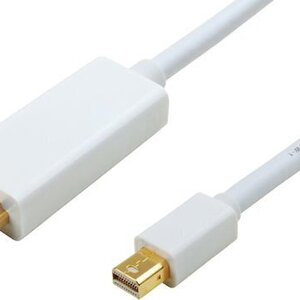 Powertech Cable mini DisplayPort male - HDMI male 2m (CAB-DP011)