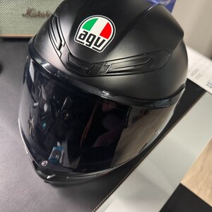 AGV K6 Matt Black Κράνος Μηχανής Full Face 1220gr με Pinlock 206301A4MY002004