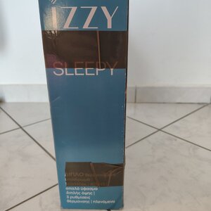Izzy Sleepy IZ-9009 223555 Διπλό Ηλεκτρικό Υπόστρωμα Πλενόμενο Λευκό 120W 140x160εκ.