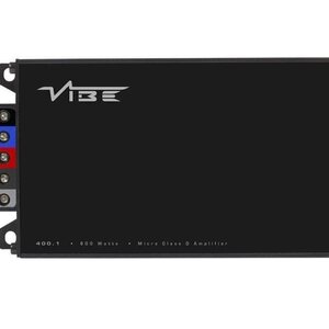 Vibe Audio Ενισχυτής Αυτοκινήτου Powerbox 400.1M 1 Καναλιού (Κλάση D)