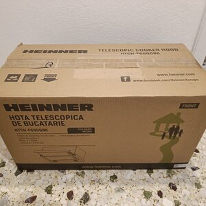 Heinner Συρόμενος Απορροφητήρας Ανακύκλωσης 60cm Γκρι HTCH-F660GBK