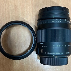 Sigma Crop Φωτογραφικός Φακός 18-200mm f/3.5-6.3 DC Macro OS HSM C Standard Zoom / Tele Zoom / Wide Angle Zoom / Macro για Nikon F Mount Black