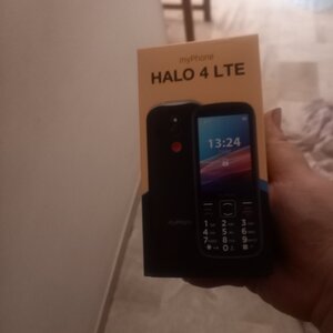 MyPhone Halo 4 LTE Dual SIM Κινητό με Μεγάλα Κουμπιά Μαύρο