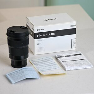 Sigma Full Frame Φωτογραφικός Φακός 50mm f/1.4 DG HSM Art Σταθερός για Sony E Mount Μαύρος