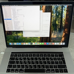 MacBook Pro 15" Retina Display (Mid 2019) – Touch Bar / Intel Core i9 / 16GB / 512GB SSD / Radeon Pro 560X