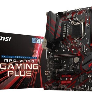 MSI MPG Z390 Gaming Plus Motherboard ATX με Intel 1151 rev 2 Socket