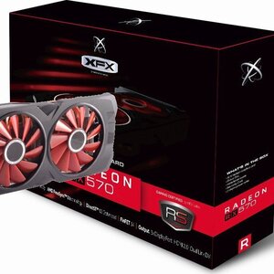 XFX Radeon RX 570 8GB GDDR5 RS XXX Edition Κάρτα Γραφικών PCI-E x16 3.0 με HDMI και 3 DisplayPort (RX-570P8DFD6)