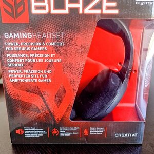 Creative SB Blaze Over Ear Gaming Headset με σύνδεση 2x3.5mm