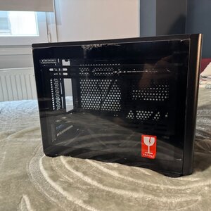 CoolerMaster Masterbox NR200P Gaming Mini Tower Κουτί Υπολογιστή με Πλαϊνό Παράθυρο Μαύρο