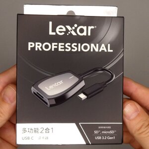 Lexar Card Reader Type-C για SD/microSD (LRW470U-RNHNG)