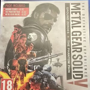 Metal Gear Solid V The Definitive Experience PS4 Game