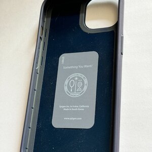 Spigen Thin Fit Back Cover Πλαστικό Ανθεκτική Navy Μπλε (iPhone 13)