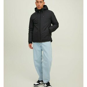 Jack & Jones Μπουφάν Αντιανεμικό Μαύρο 12217183