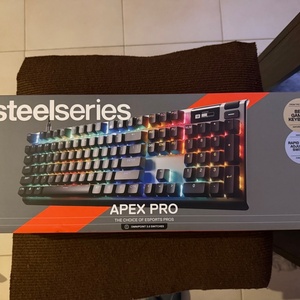 SteelSeries Apex Pro TKL Gaming Μηχανικό Πληκτρολόγιο Tenkeyless με SteelSeries OmniPoint διακόπτες και RGB φωτισμό (Αγγλικό US)