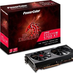 PowerColor Radeon RX 5700 XT 8GB Red Dragon OC (AXRX 5700XT 8GBD6-3DHR/OC)