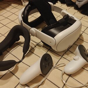 Meta Quest 3 Standalone VR Headset 128GB for Computer with Gamepad