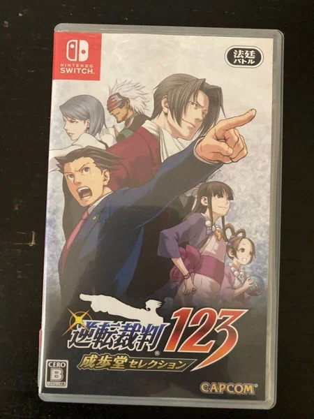 Phoenix Wright Rise Of The Phoenix Nintendo Switch Ace Attorney
